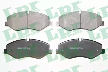 Комплект гальмівних колодок з 4 шт. дисків LPR 05P1904