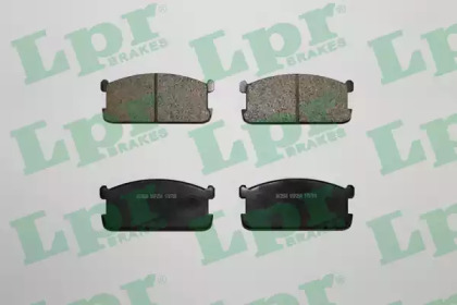 Комплект гальмівних колодок с 4 шт. дисків LPR 05P254