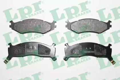 Комплект гальмівних колодок - дискові LPR 05P455