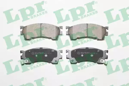 Комплект гальмівних колодок с 4 шт. дисків LPR 05P559
