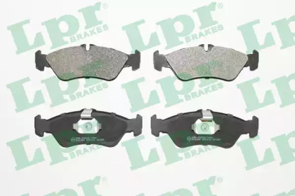 Комплект гальмівних колодок с 4 шт. дисків LPR 05P610
