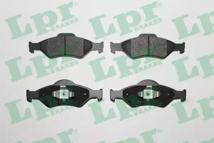 Комплект гальмівних колодок с 4 шт. дисків LPR 05P795