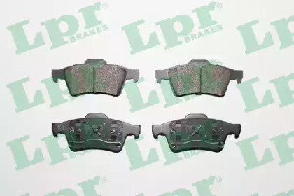 Комплект гальмівних колодок с 4 шт. дисків LPR 05P815