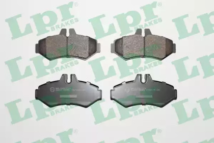 Комплект гальмівних колодок з 4 шт. дисків LPR 05P956