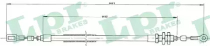 Трос ручного гальма LPR C0171B