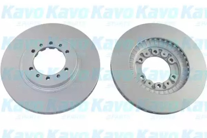 Диск гальмівний (передній) Mitsubishi Pajero 90-00/L200 96-07 (276x24) KAVO PARTS BR-5722-C