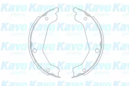 Колодки ручника Kia Sorento I 02- (190x39.8) KAVO PARTS KBS-4408