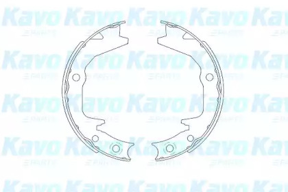 Колодки ручника Mitsubishi Lancer/Galant/Outlander II 87-06 (170x32) KAVO PARTS KBS-6404