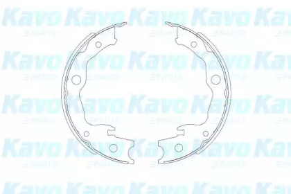 Колодки ручника Nissan X-Trail/Juke/Toyota RAV4/Mitsubishi Outlander II 07-12 (171.6x32) KAVO PARTS KBS-7403