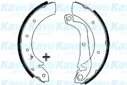 Колодки гальмівні (задні) Ford Maverick 2.4i/2.7 TD 93-98 (барабанні) (254x57) KAVO PARTS KBS-7425