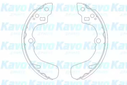 Колодки гальмівні (задні) Daihatsu Charade 88-92/Suzuki Liana/Swift 89-(барабанні) (200mm) KAVO PARTS KBS-8905