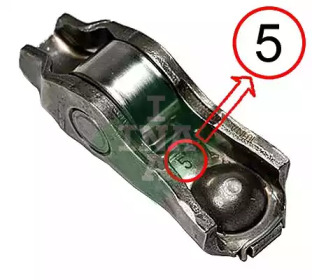 Коромисло клапана BMW 3 (E90/F30/F80)/5 (E60/F10), N13/N20/N52/N55/S55 (для впуск. клап.) INA 422 0225 10