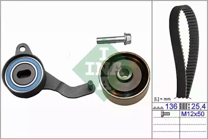 Ремонтний комплект для заміни паса газорозподільчого механізму INA 530 0047 10