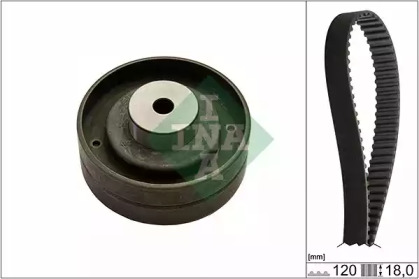 Комплект ГРМ VW Passat B2 2.0/2.2i -88 INA 530 0151 10