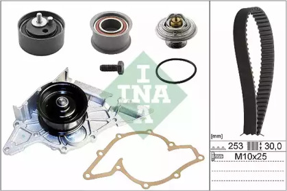 Комплект газорозподільчого механізму INA 530 0178 30