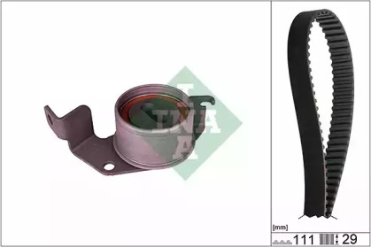 Комплект ГРМ Mitsubishi Lancer VI 1.6 95-06 INA 530 0302 10