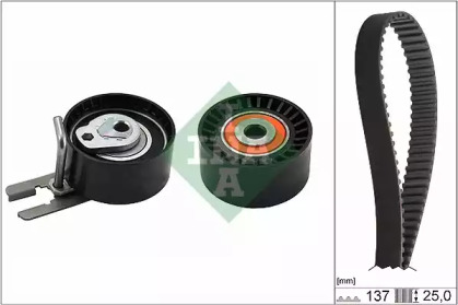 Комплект ГРМ Mazda 2/3 1.6 MZ-CD 04-15 INA 530 0632 10