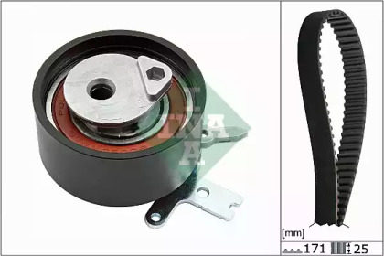Комплект ГРМ Jeep Cherokee/Wrangler 2.8 CRD 07- (25x171) INA 530 0651 10