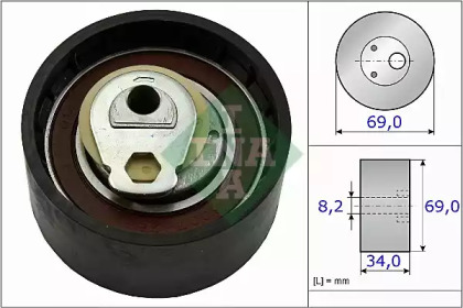 Шків натяжний INA 531 0505 10