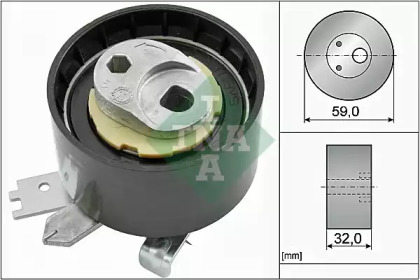 Шків натяжной INA 531 0906 10
