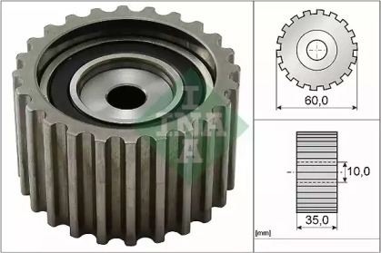 Зубчатый паразитний/ведучий ролик ГРМ INA 532 0085 20
