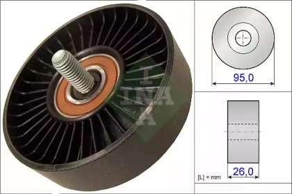 Шків привідного паса INA 532 0644 10