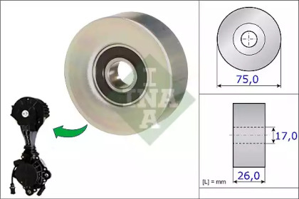 Шків привідного паса INA 532 0676 10
