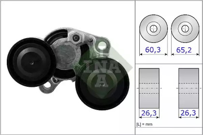 Шків натяжний INA 534 0482 10