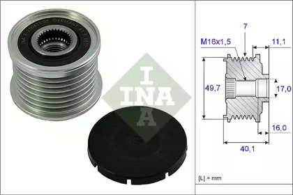 Шків привідного паса INA 535 0021 10