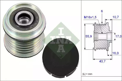 Шків привідного паса INA 535 0028 10