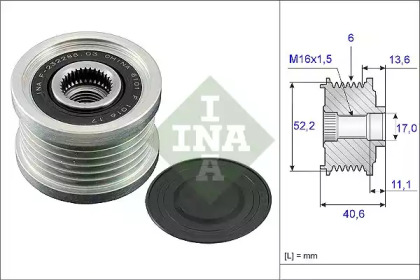 Шків привідного паса INA 535 0044 10