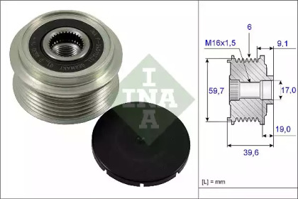 Шків привідного паса INA 535 0065 10