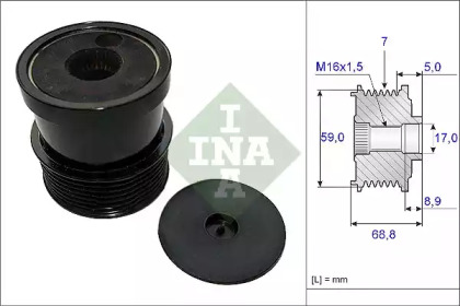 Механизм свободного хода INA 535 0070 30