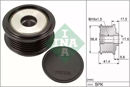 Шків привідного паса INA 535 0071 30
