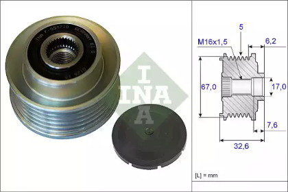 Шків INA 535 0097 10