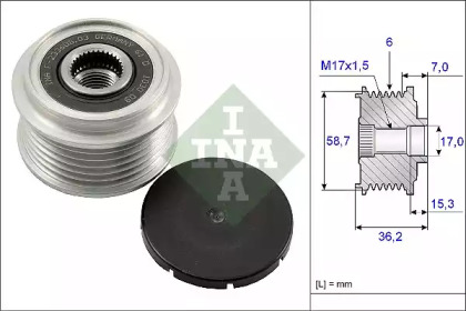 Шків привідного паса INA 535 0098 10