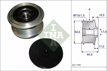 Шків привідного паса INA 535 0114 10
