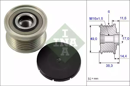 Шків привідного паса INA 535 0127 10