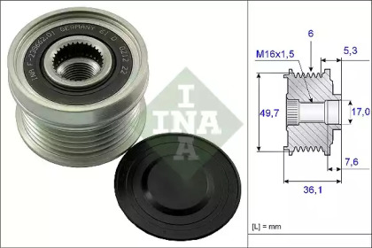 Шків привідного паса INA 535 0134 10
