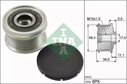 Шків привідного паса INA 535 0155 10