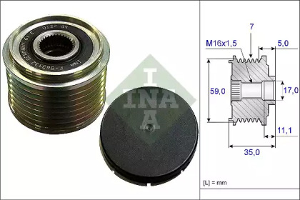 Механизм свободного хода INA 535 0159 10