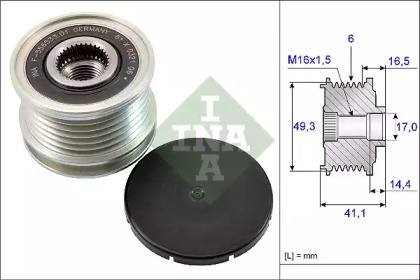 Шків привідного паса INA 535 0178 10
