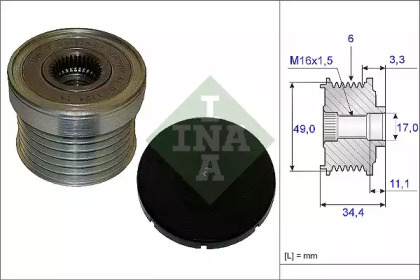 Шків привідного паса INA 535 0183 10