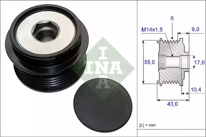 Шків привідного паса INA 535 0208 10