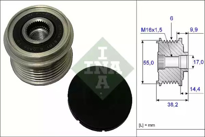 Шків привідного паса INA 535 0216 10
