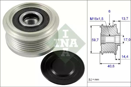Шків привідного паса INA 535 0228 10