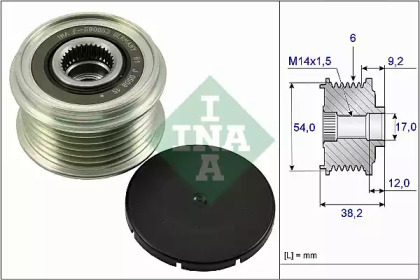 Механизм свободного хода INA 535026310
