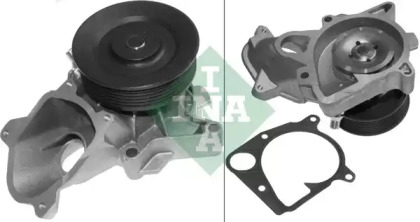 Помпа води BMW 3 (E90/E91/E92) 06-13/X3 (E83) 3.0d/xDrive 04-10 (M57) INA 538 0187 10