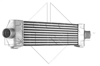 Радіатор інтеркулера Ford Transit 2.4DI 00- NRF 30037