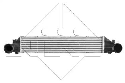 Радіатор інтеркулера MB C-calss (W203) 1.8-3.0D 00- NRF 30161A — фото 2